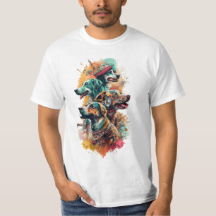 3 Incredibly Beautiful Sicilian Mafia Dogs T-Shirt