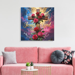 #3 Jesus is Lord Canvas Print