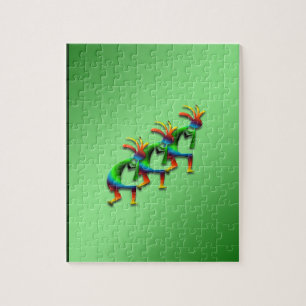 3 Kokopelli #29 Jigsaw Puzzle