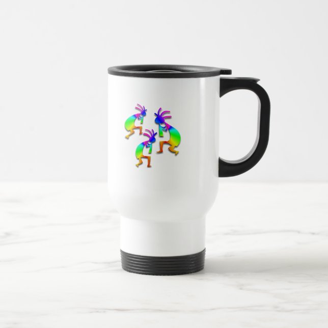 3 Kokopelli #46 Travel Mug (Right)