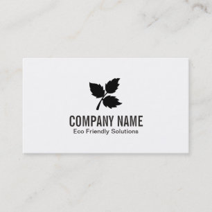 3 Leaf Eco Friendly 2 Business Card