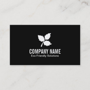 3 Leaf Eco Friendly Business Card