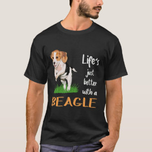 3 Life Just Better With A Beagle T-Shirt