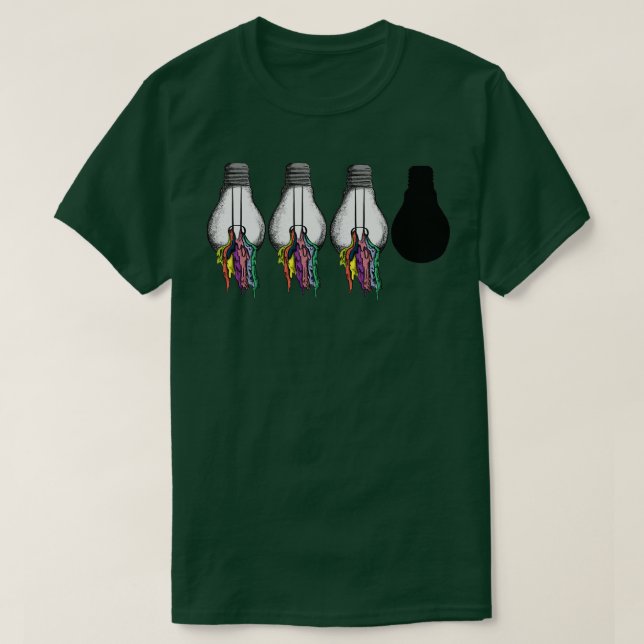 3 lights  T-Shirt (Design Front)