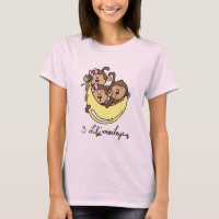 3 Li'l Monkeys Tshirts and Gifts