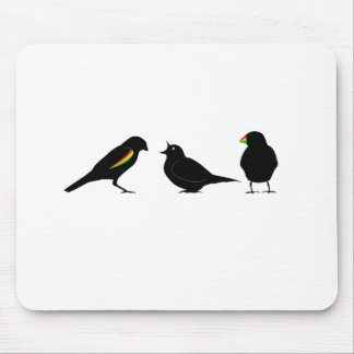 3 little birds by erndub mouse mat