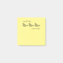 3 Little Birds Post-it Notes