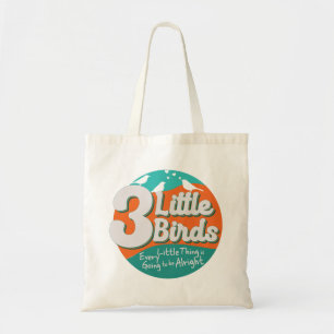 3 Little Birds Reggae Music Tote Bag