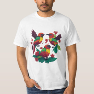 3 Little Reggae Birds T-Shirt