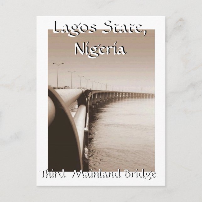 3 Mainland BridgeMOJISOLA A GBADAMOSI Postcard (Front)