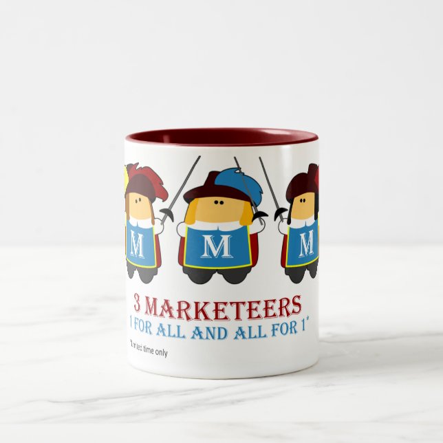 3 Marketeers mug (Center)