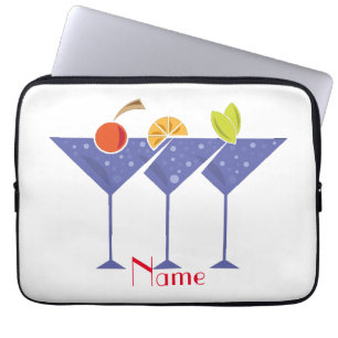 3 Martini Cocktails Thunder_Cove Laptop Sleeve