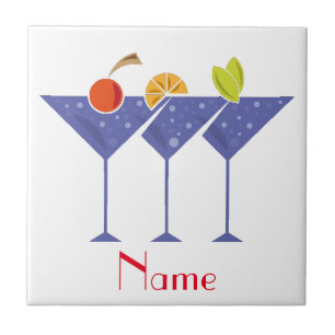3 Martini Cocktails Thunder_Cove Tile