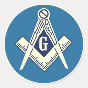 3" Masonic Sticker