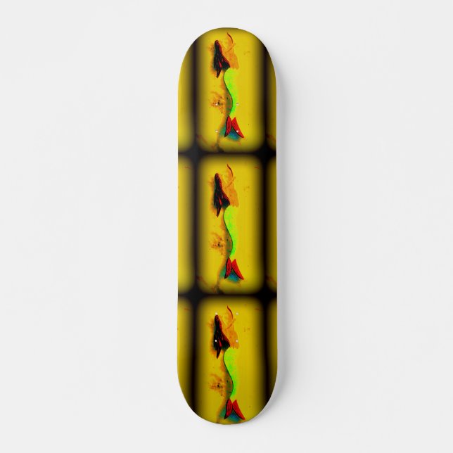 3 mermaid skateboard (Front)