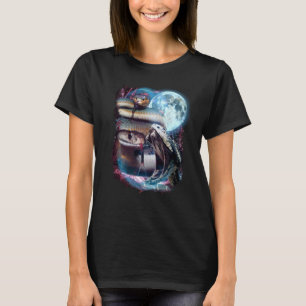 3 Moon Snake Squamata Reptile Animal T-Shirt