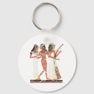 3 musicians key ring