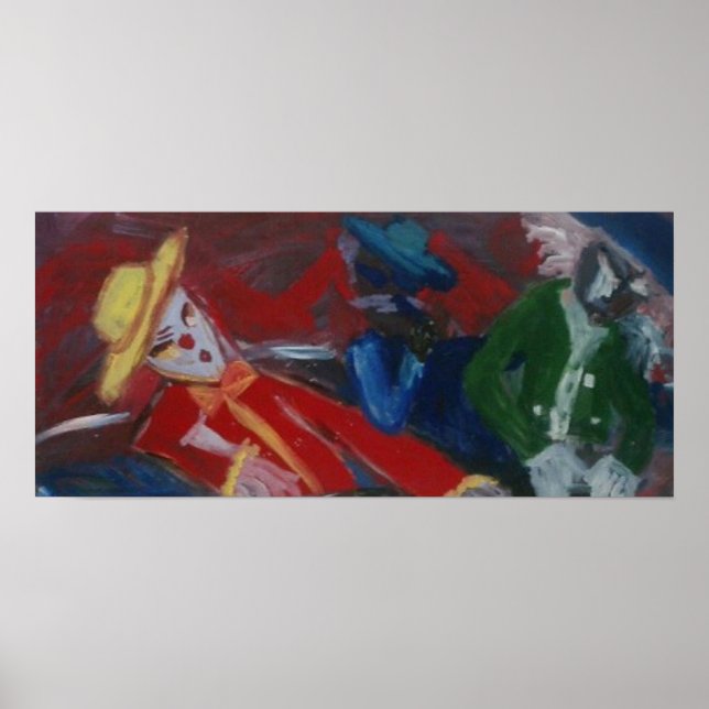 3 MUSICIANS POSTER (Front)