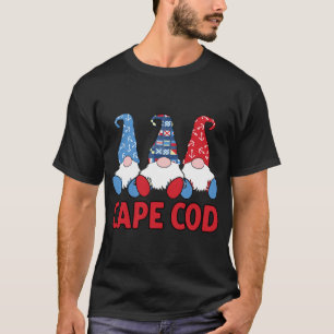 3 Nautical Sailing Nauti Gnomes Cape Cod MA The Ca T-Shirt