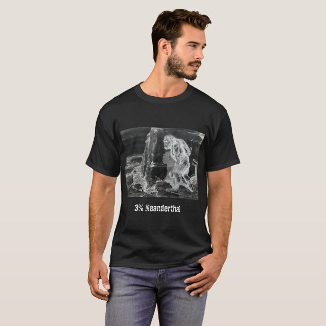 3% Neanderthal T-shirt (Front Full)