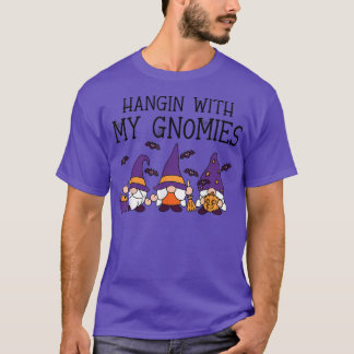 3 Nordic Gnomes Gnome Hangin With My Gnomies Hallo T-Shirt