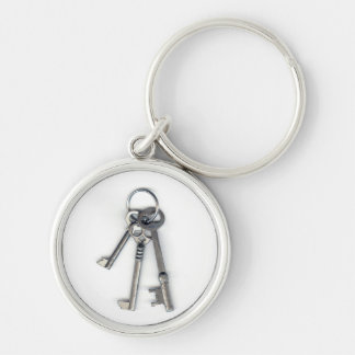 3 Old Keys Key Ring