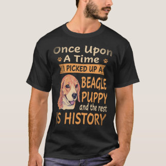 3 One Upon A Time - Beagle Puppy Beagle T-Shirt