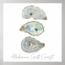 3 Oysters- Vertical Design