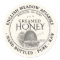 3 OZ CREAMED Honey Label Hand Bottled Raw