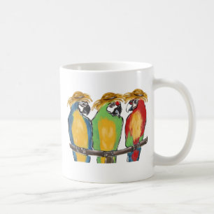 3 Parrots Coffee Mug
