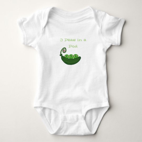 3 Peas in Pod Baby Bodysuit