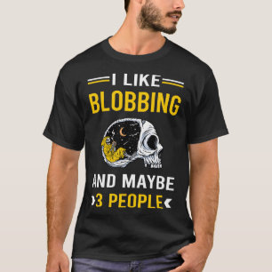 3 People Blobbing Blob Water Trampoline T-Shirt