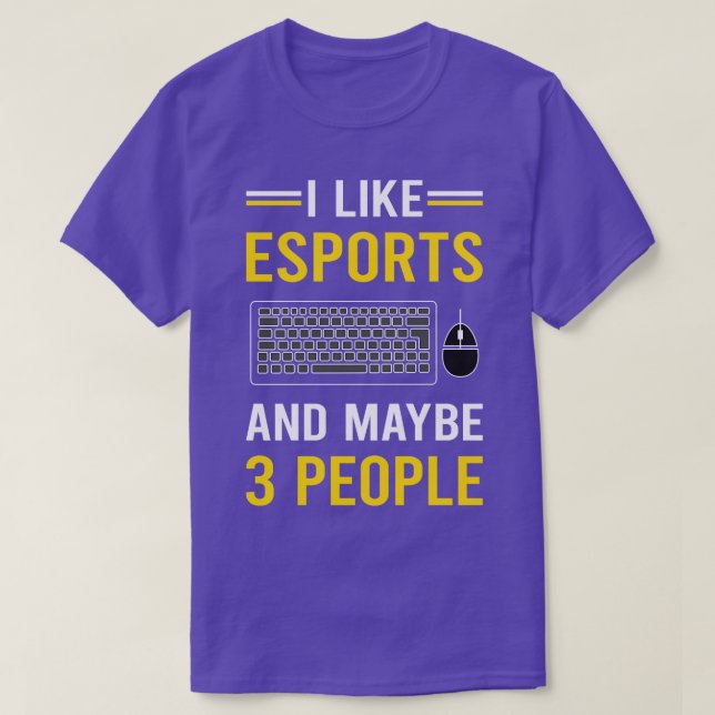 3 People Esport Esports T-Shirt (Design Front)