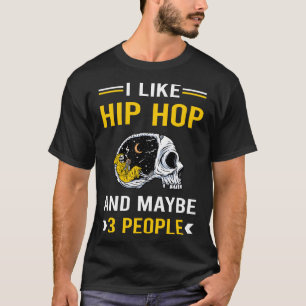 3 People Hip Hop Hip-Hop Hiphop Rap Music T-Shirt