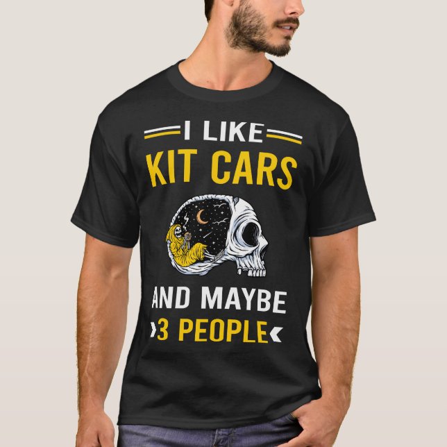 3 People Kit Car Cars T-Shirt (Front)