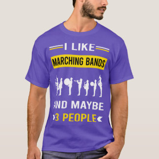 3 People Marching Band T-Shirt