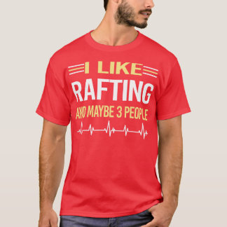 3 People Rafting  T-Shirt