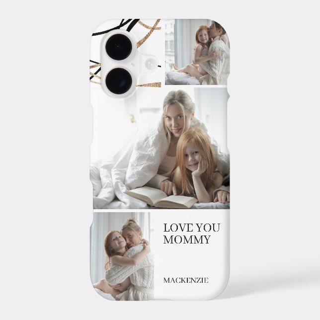  3 Photo Collage and Text Personalised (Back)