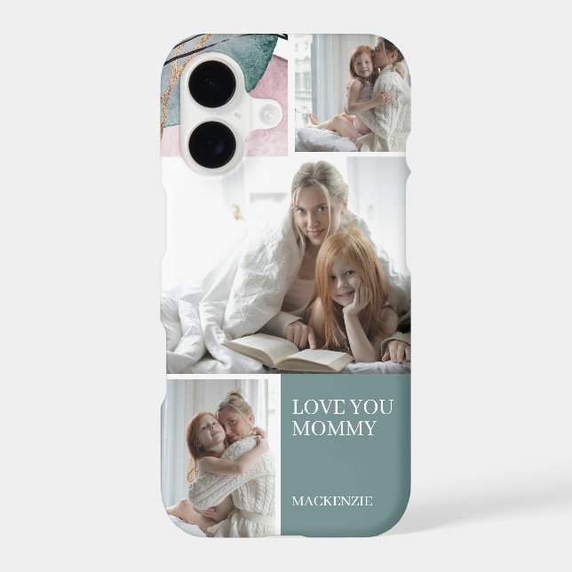  3 Photo Collage and Text Personalised (Back)