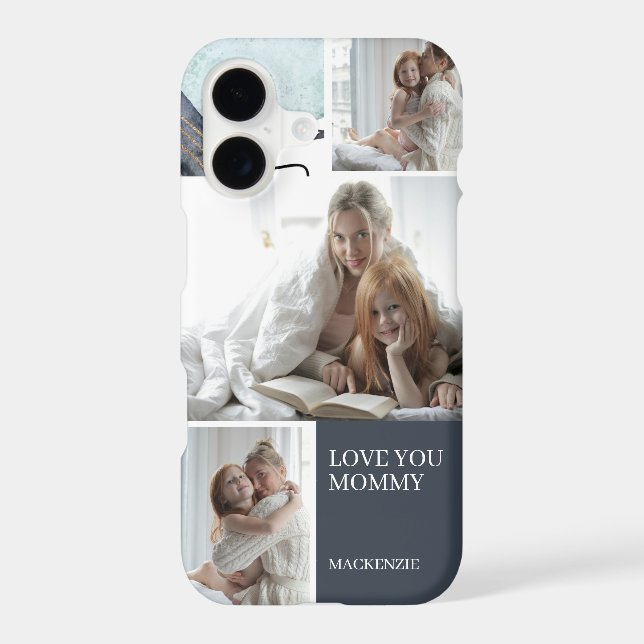  3 Photo Collage and Text Personalised (Back)