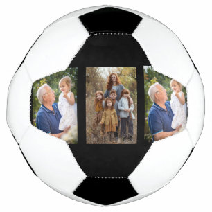 3 Photo Collage custom Football