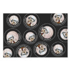 3 photo Collage Happy Birthday Circles