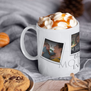 3 Photo Collage Mum Family Memorable Mother's Day Coffee Mug