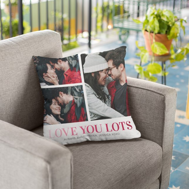 3 Photo Couple Keepsake Cushion (Creator Uploaded)