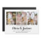 3 Photo Modern Typography Wedding Save the Date
