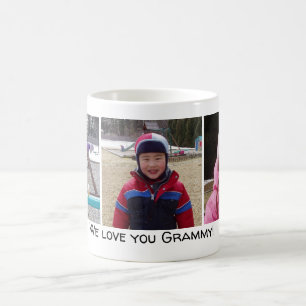 3 Photo We Love You Grammy  Coffee Mug