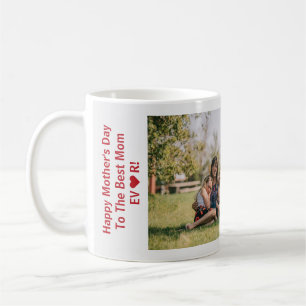 3 Photos Best Mum Ever Photo Collage Mother's Day Coffee Mug