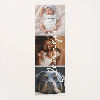 3 photos Collage Mother’s Day  Yoga Mat