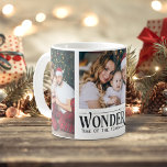 3 photos It's the most wonderful time Christmas Coffee Mug<br><div class="desc">Celebrate the season in style with this Christmas mug featuring the caption "It's the most wonderful time of the year". Add a personal touch by customising it with three treasured family pictures, making it a keepsake worth cherishing. Whether you're savouring hot cocoa by the fire or sharing laughter with loved...</div>