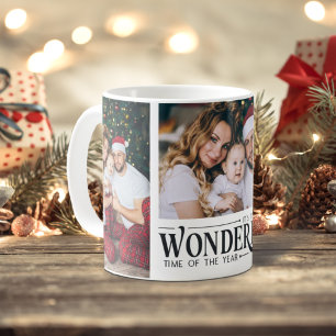 3 photos It's the most wonderful time Christmas Coffee Mug